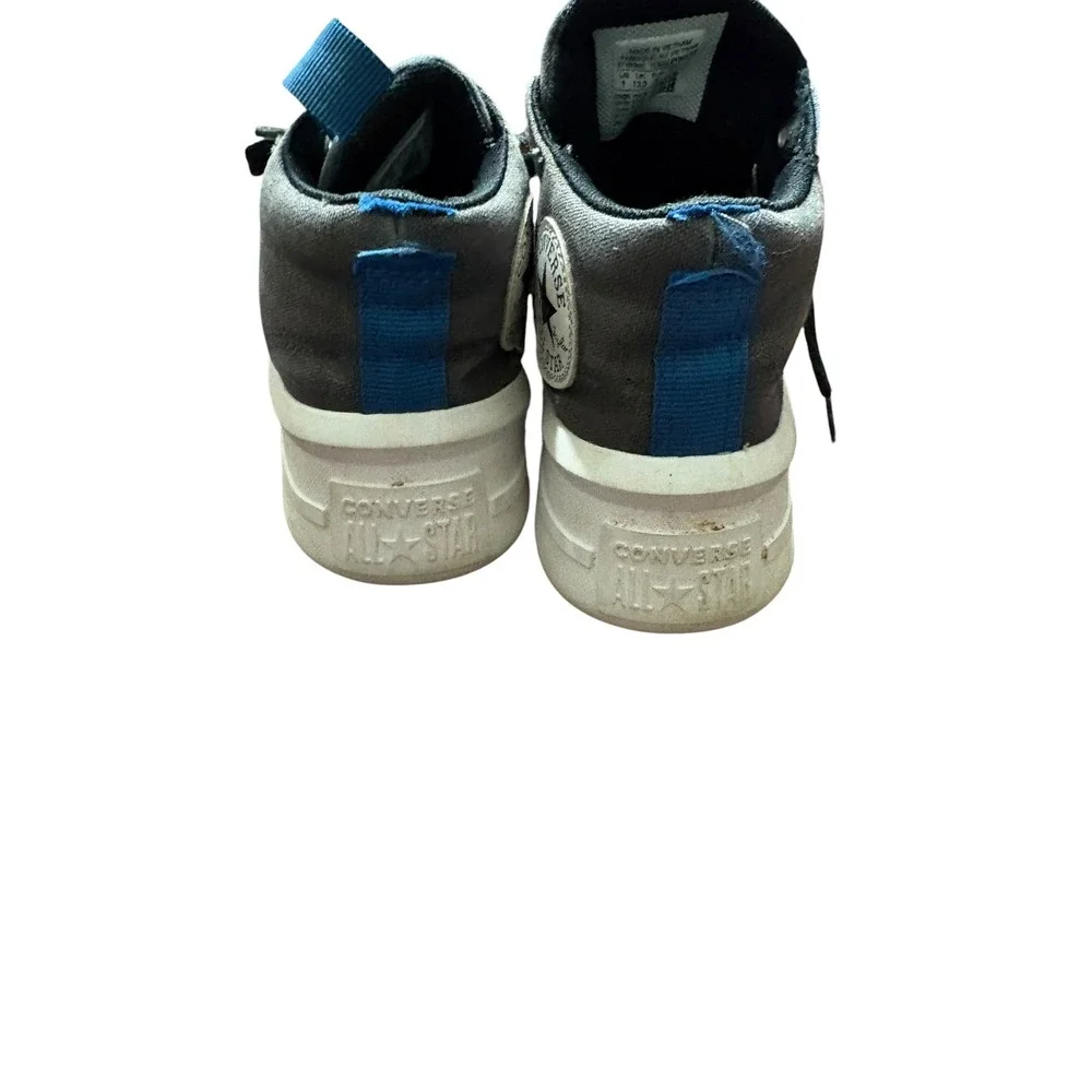 Converse Chuck Taylor All Star Ultra Mid Gray Black Blue Kids Size 1 372836C